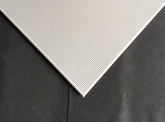 Clip adornado del blanco del diámetro 2.3m m en la instalación fácil de la absorción sana del techo
