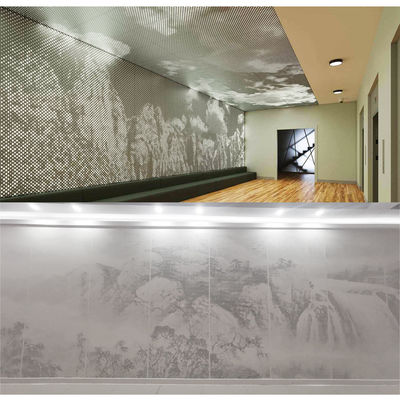 modelo de encargo del elemento de aluminio decorativo de Art Wall Panels With Culture del corte del laser de 2.5m m