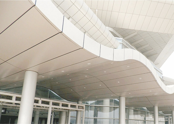 PVDF lavable cubrió la decoración interior de aluminio de los paneles de pared, grueso de 2.0m m 2.5m m 3.0m m
