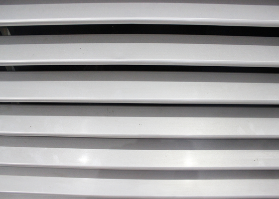 Sistema lavable de la sombra de Sun del aluminio de 0.6m m para construir los paneles de la arquitectura de la pared exterior