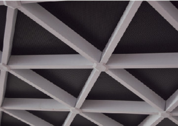 Tejas comerciales sacadas del techo del triángulo, rejilla de aluminio del techo que suspende