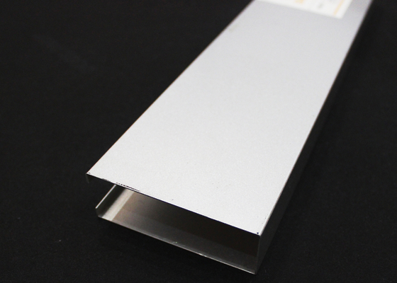 Techo de la pantalla del perfil del U-aluminio de la aleación de aluminio