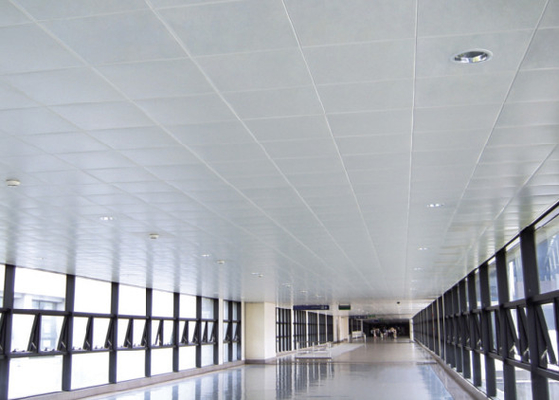Metal los paneles acústicos de aluminio perforados delanteros para las tejas del techo X12 del techo 12, SGS