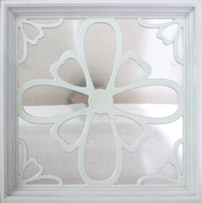 Tejas artísticas del techo de la superficie de aluminio del espejo para la decoración de Pasillo del hotel