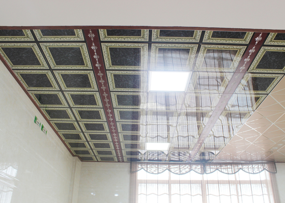 El panel de techo interior arquitectónico, tejas artísticas del techo para la casa del cocinero