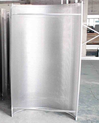 De alta resistencia a prueba de herrumbre de aluminio incombustible modificada para requisitos particulares de los paneles de pared