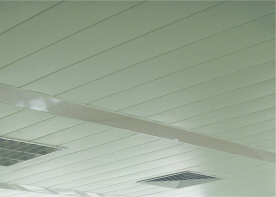 Techo de aluminio perforado de la tira a prueba de polvo/2 por 4 pies de panel de techo falso para la oficina