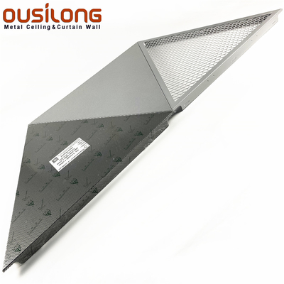 Metal Mesh Aluminum Open Cell Clip de la exposición en techo