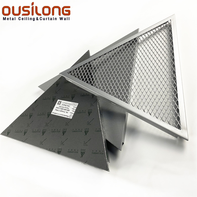 Metal Mesh Aluminum Open Cell Clip de la exposición en techo
