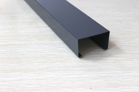 Pulverice el material de construcción revestido del alto grado del techo de la pantalla del perfil del U-aluminio